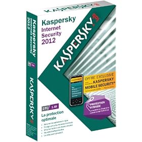 Kaspersky internet security 2012 (2 postes, 1 an)