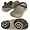 Crocs Ace golf shoes - Brown, Mens 6 / Womens 8