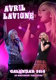 AVRIL LAVIGNE BRAND NEW A3 CALENDAR 2010