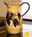 WATER PITCHER, JUICE PITCHER TUSCANY GRAPE DECOR