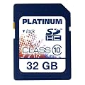 Platinum - Tarjeta de memoria SDHC de 32 GB (clase 10)