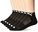 PUMA Men's 6-Pack 1/2 Terry Basic Quarter Crew Socks