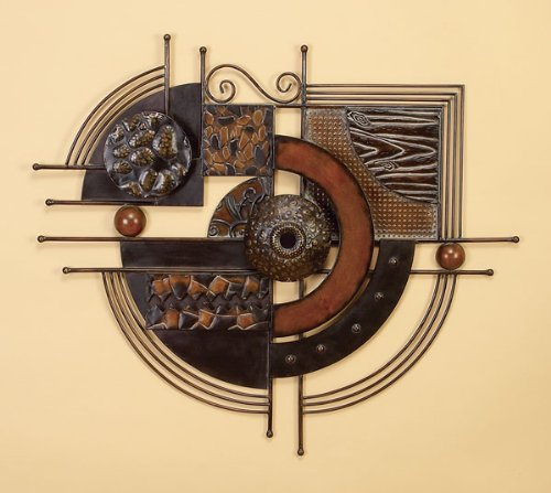 Handcrafted, illusion and mystique Wrought Iron Metal sculpture Wall Decor Art