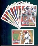 2010 Topps Baseball Cards Washington Nationals Complete Team Set - 22 Cards including Ryan Zimmerman, Wang, Capps, Willingham, Guzman, Kearns, dunn, Bard, Mock & more!