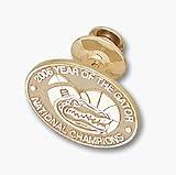 Florida Gators 5/8 2006 Year of the Gator Lapel Pin - Gold Plated Jewelry