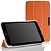 MoKo LG G Pad 7.0 Case - Ultra Slim Smart-shell Stand Case for LG G Pad V400 / V410 (LTE) / VK410 / UK410 / LK430 (G Pad F7.0) 7-Inch Android Tablet, ORANGE (With Smart Cover Auto Wake / Sleep)