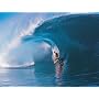 Surfing (Teahupoo, Tahiti) Art Poster Print - 13x19