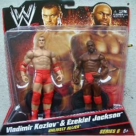 WWE Mattel 2 Packs Series 6 VLADIMIR KOZLOV & EZEKIEL JACKSON Figures