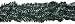 Jacksonville Dolphins 12 F Double Strand Christmas Tree Garland