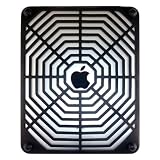 Bluetrade - Etui en silicone motif Araign&eacute;e pour iPad - Noir