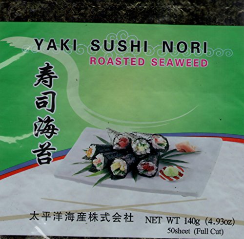 Sushi Nori Seaweed Sheets-50 Full Sheets Roasted Seaweed***Restaurant Quality***THE HIGHEST DEMAND PRODUCT THAT JAPANESE RESTAURANTS IN NY NJ PA MA RI AND NEARBY STATES USING!!!!*** NOW YOU HAVE A CHANCE TO MAKE YOUR OWN FAVORITE FOOD WITH THE BEST Q Sushi Nori Seaweed Sheets-50 Full Sheets Roasted Seaweed***Restaurant Quality***THE HIGHEST DEMAND PRODUCT THAT JAPANESE RESTAURANTS IN NY NJ PA MA RI AND NEARBY STATES USING!!!!*** NOW YOU HAVE A CHANCE TO MAKE YOUR OWN FAVORITE FOOD WITH THE BEST Q