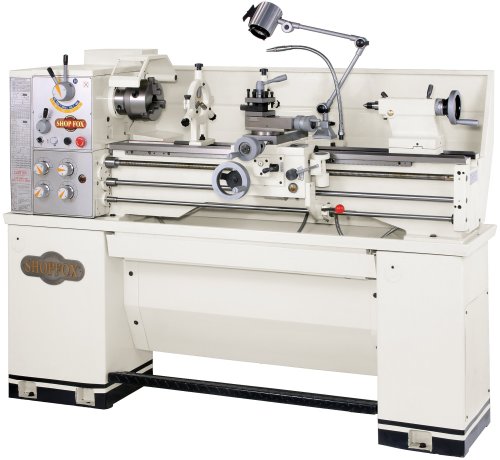 SHOP FOX M1098 13-Inch by 40-Inch Gearhead Lathe