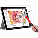 Microsoft Surface 3 Glass Screen Protector, OMOTON&reg; Tempered-Glass Screen Protector with [ 9H Hardness] [Premium Crystal Clear] [Scratch-Resistant] [Bubble Free Installation] for Surface 3 10.8 Inch