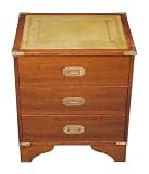 Antique Style Mahogany Campaign Chest