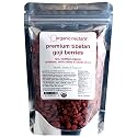 Organic Nectars Premium Raw Tibetan Goji Berries, 8-Ounce Pouches (Pack of 3)