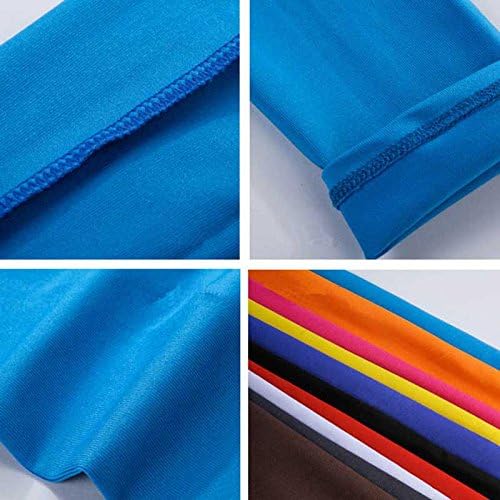 Unisex Cycling Bike Soft Shell Lycra Fit Hand Cover Arm Warmer Sleeves Uv Protection (Dark Blue)