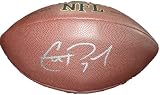 Christian Ponder Autographed NFL Football W/PROOF, Picture of Christian Signing For Us, Minnesota Vikings, Florida State Seminols