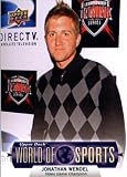 2011 Upper Deck World of Sports Card #300 Jonathan Wendel -Video Game Champion- ENCASED Trading Card