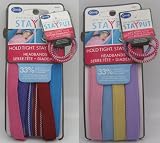 Goody Girls StayPut Headbands 8 pc + Bonus StayPut Hold 6 pc Elastics