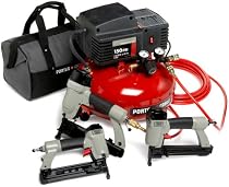 Porter-Cable CFNBNS 3-Nailer and Compressor Combo Kit