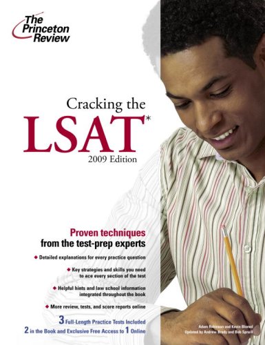 City Travel Guides Discounted  Books : Cracking the LSAT, 2009 Edition (Graduate Test Prep)