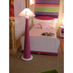 Luminaire enfant Luca - Violet / Rose