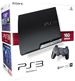 PlayStation 3 - Konsole Slim 160 GB (J-Model) inkl. Dual Shock 3 Wireless Controller
