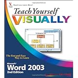 teach yourself visually microsoft word 2003
