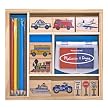 Melissa & Doug Vehicles Stamp Set