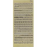 Eigenschaften diverse / Konturensticker mit Buchstaben