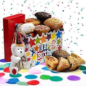Happy Birthday Muffins - Special Gift for that Once a Year Celebration