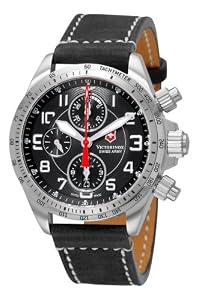 Victorinox Swiss Army Men's 251451 ChronoPro Automatic Black Chronograph Dial Watch