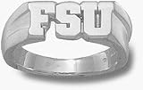 Florida State Seminoles FSU 5/16 Men's Ring Size 11 - Sterling Silver Jewelry