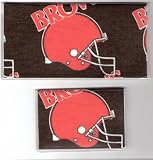 Checkbook Cover Debit Set NFL Cleveland Browns