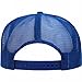 DECKY Two Tone Trucker Mesh Caps Plain Baseball Hat- Royal