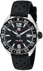 TAG Heuer Men's WAZ1110.FT8023 Formula 1 Stainless Steel Watch with Black Band