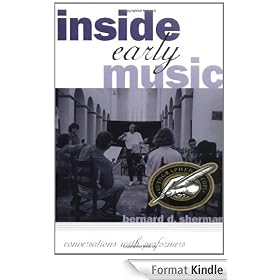 Inside Early Music: Conversations with Performers