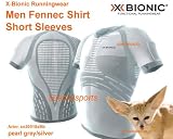 X-Bionic Runningwear Men Fennec Shirt Short Sleeves pearl grey/silver