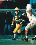 Charles Woodson Signed Michigan Action 8x10 Photo