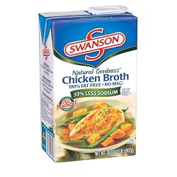 Swanson Natural Goodness Chicken Broth, 32-Ounce Aseptic Box (Pack of 12)