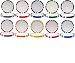 50 NEW 8-Stripe 14gm Blank Poker Chips - Choose Color