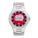 Los Angeles Clippers NBA Men's Pro II Watch with Stainless Steel Bracelet