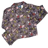 Dr. Seuss Young Boys Green Eggs & Ham Coat-Style Pajamas Size 5