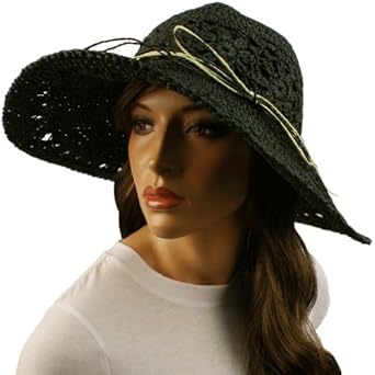 Light Crushable Beach Summer Vented Wide 4-1/2