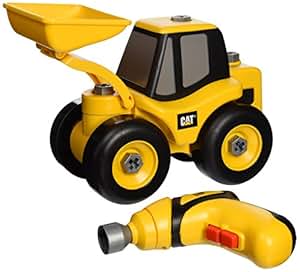 com: Toysmith Caterpillar Cat Take A Part Wheel Loader: Toys &amp; Games