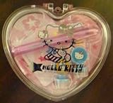 Hello Kitty Heart Shaped Memo/Stamp Set