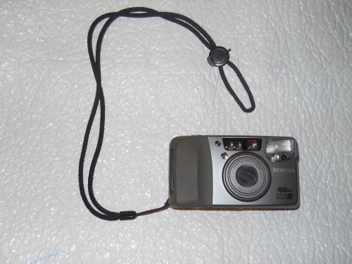 Pentax IQZoom 115M - Point & Shoot / Zoom camera - 35mm - lens: 38 mm - 115 mm - black, metallic silver