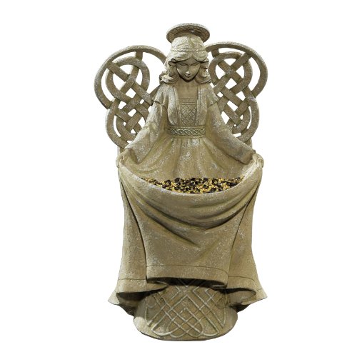 Grasslands Road Dublin Court Celtic Knot Winged Angel Birdfeeder