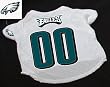 Officially Licensed by the NFL - Philadelphia Eagles Dog Football Jersey - Large