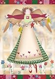 decorative outside flags-Angel Grace Christmas Decorative Flag